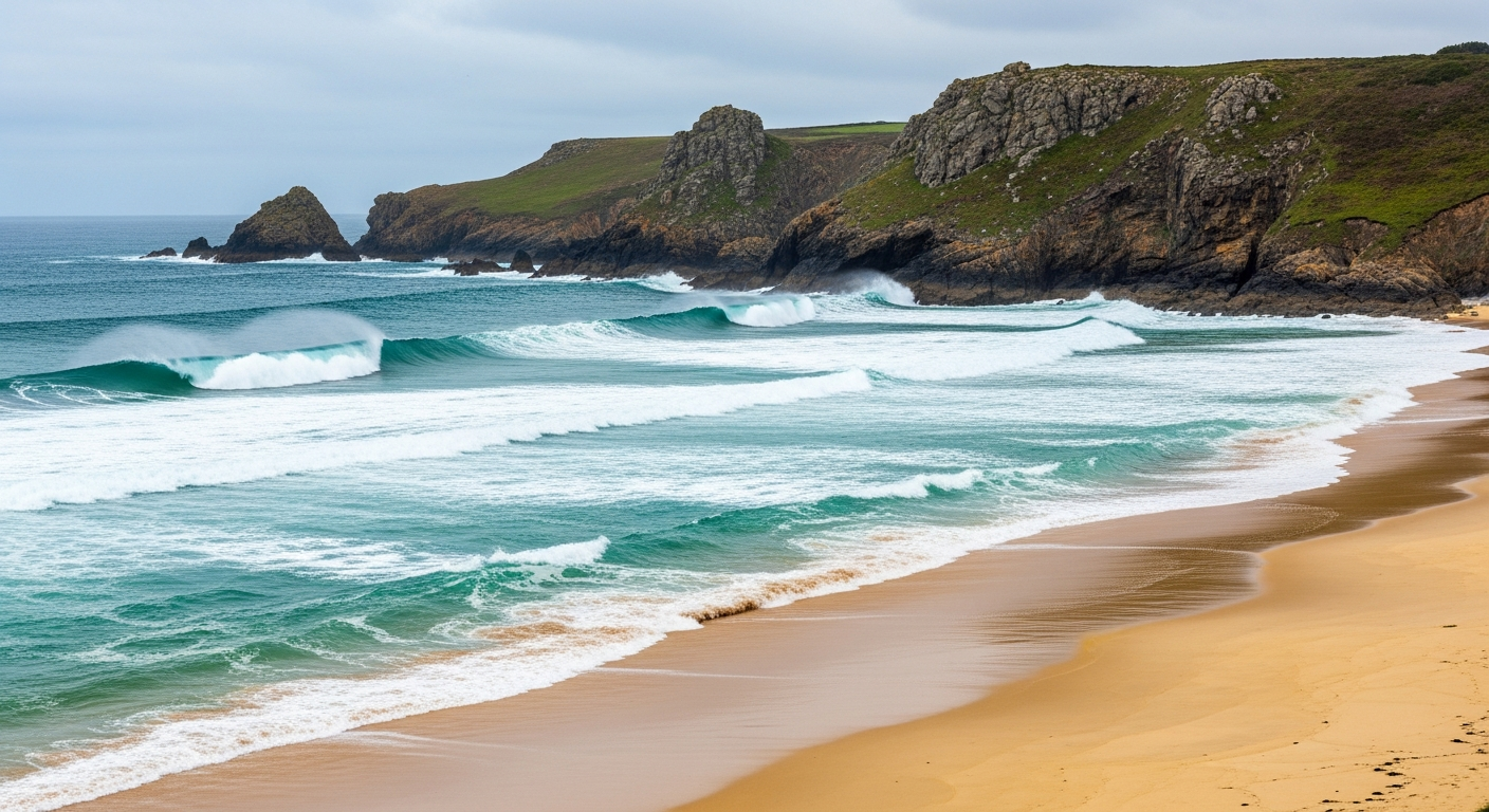 Baie des Trépassés Cap Sizun surf